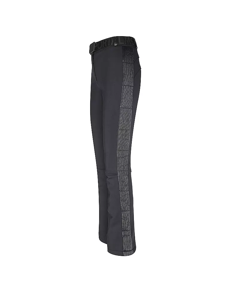 SPORTALM | Damen Ski Softshellhose | schwarz