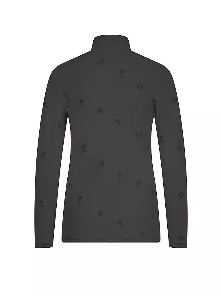 SPORTALM | Damen Ski Unterzieh Zipshirt | schwarz