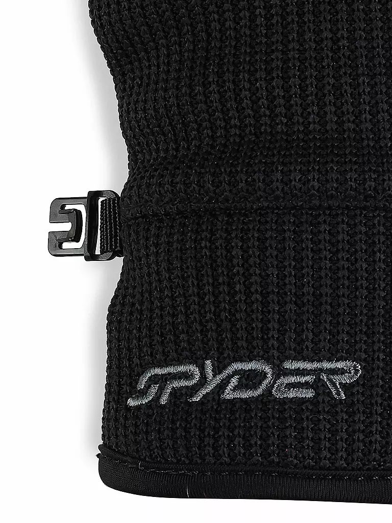 SPYDER | Herren Handschuhe Bandit Strick | schwarz