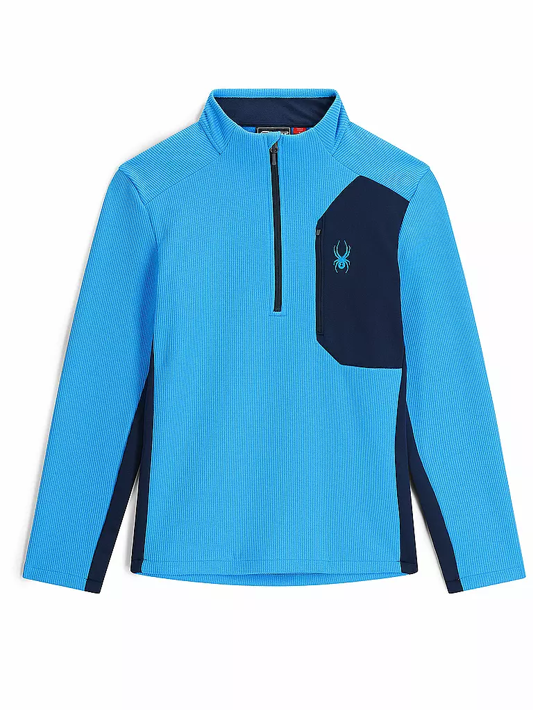 SPYDER | Herren Pullover mit 1/2 Zip BANDIT | blau