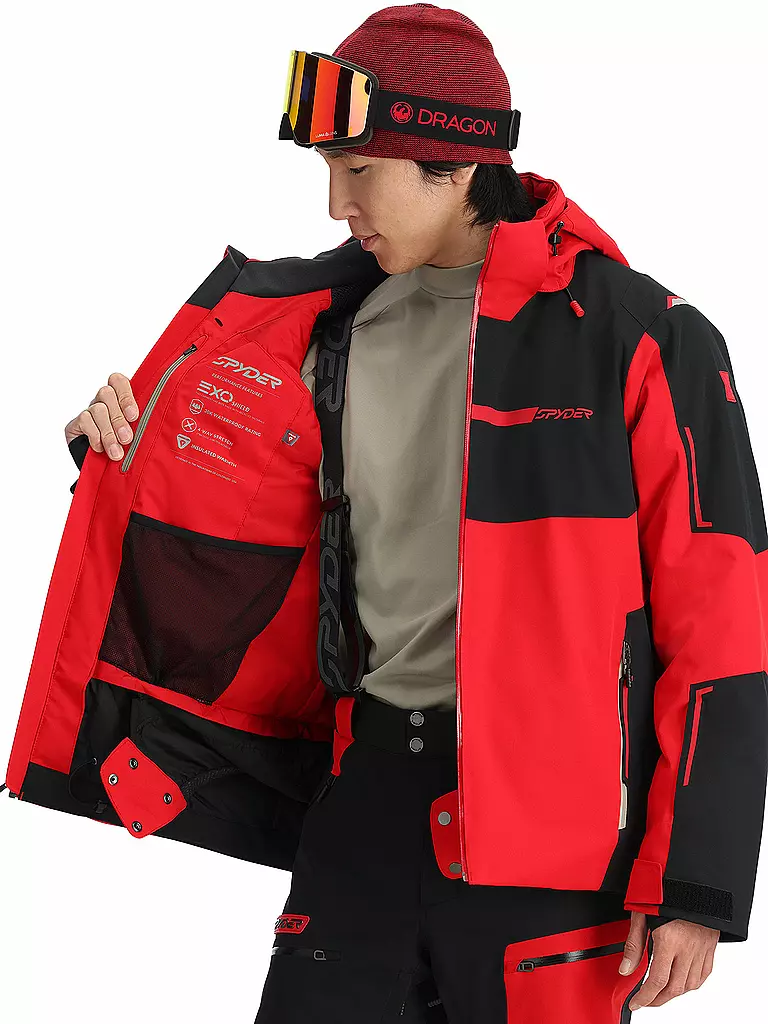 SPYDER | Herren Skijacke Titan | rot