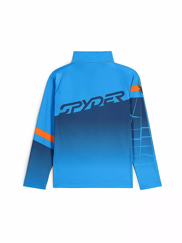 SPYDER | Kinder Unterzieh Zipshirt Incline | blau