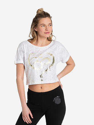 THE SPIRIT OF OM | Damen Yogashirt Crop OM Time