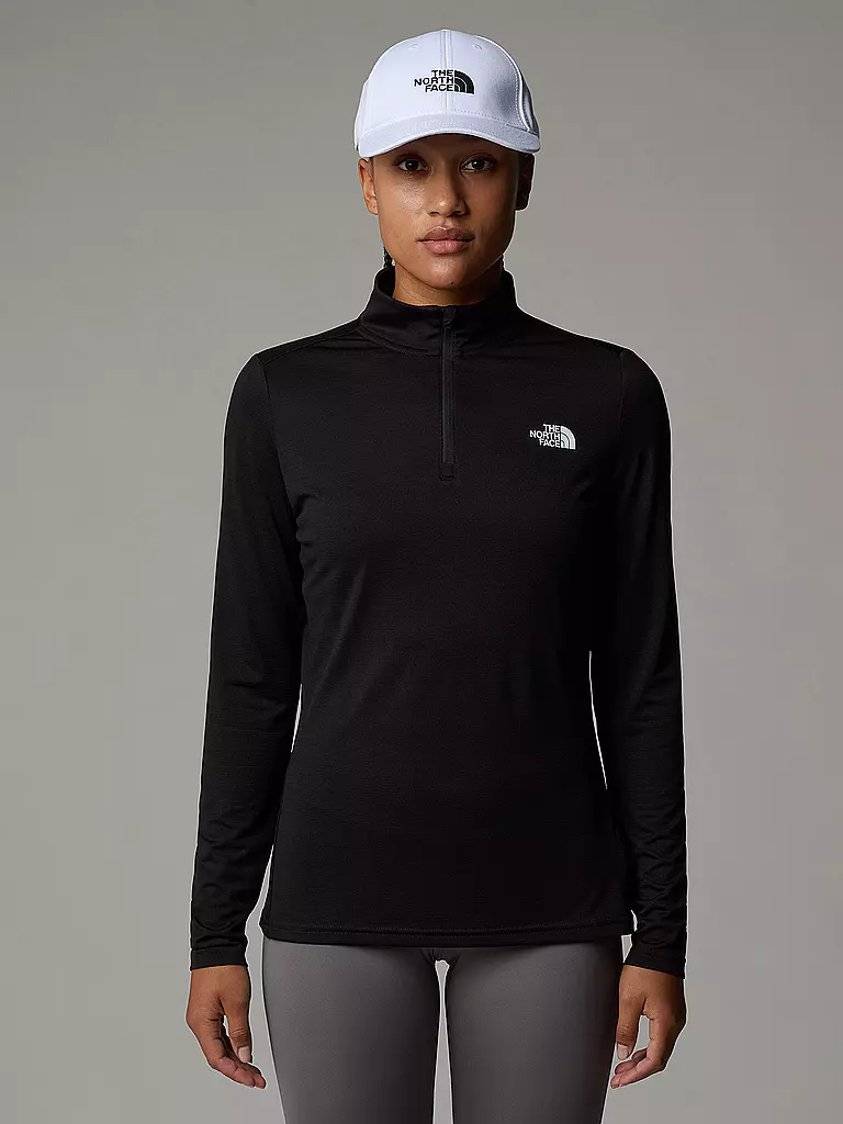 THE NORTH FACE | Damen Funktions Zipshirt Flex | schwarz