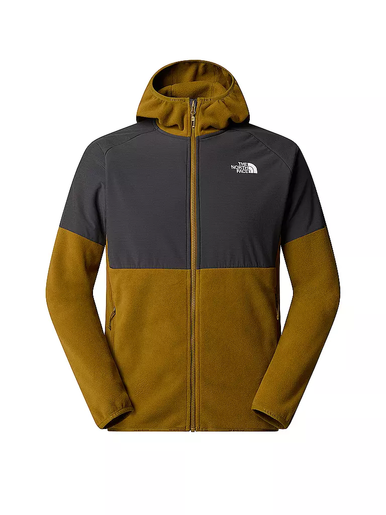 THE NORTH FACE | Herren Fleecejacke Glacier Heavyweight Hoodie | olive