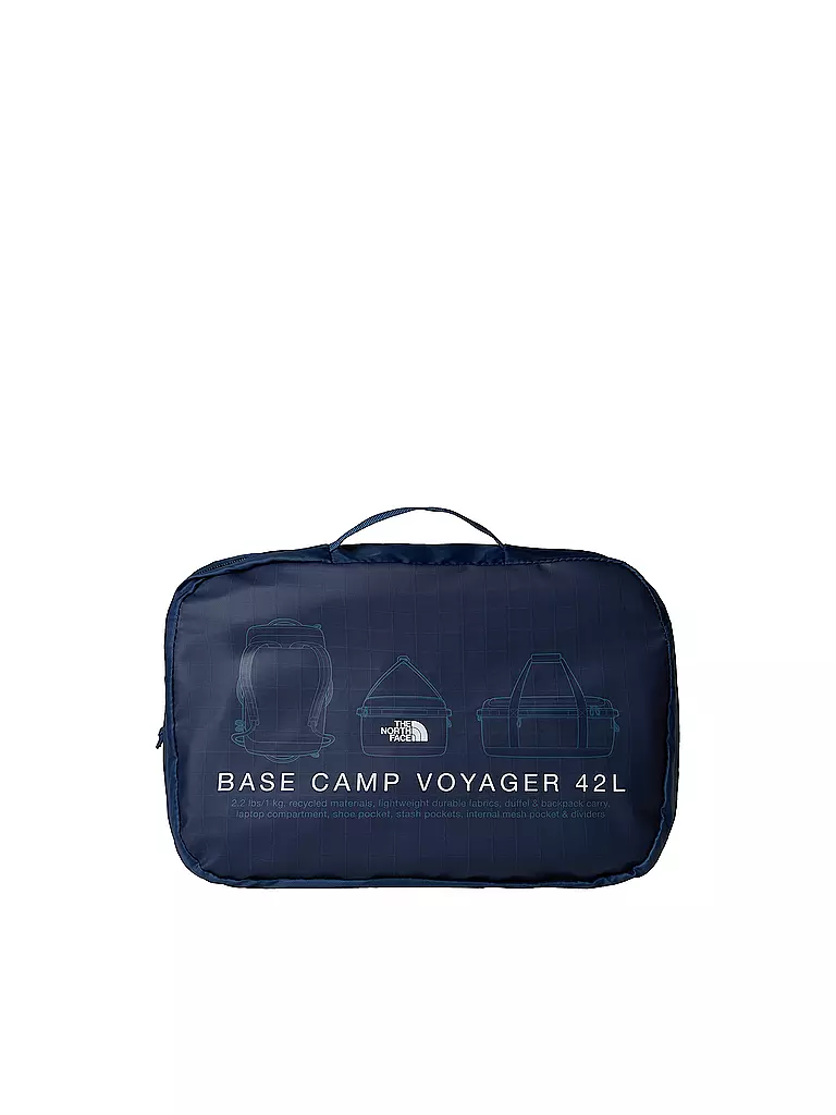 THE NORTH FACE | Reisetasche Base Camp Voyager Duffel 42L | dunkelgrün