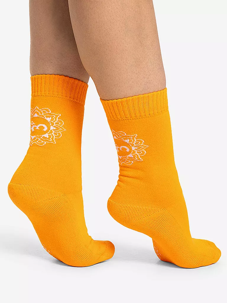 THE SPIRIT OF OM | Damen Socken Padu | orange