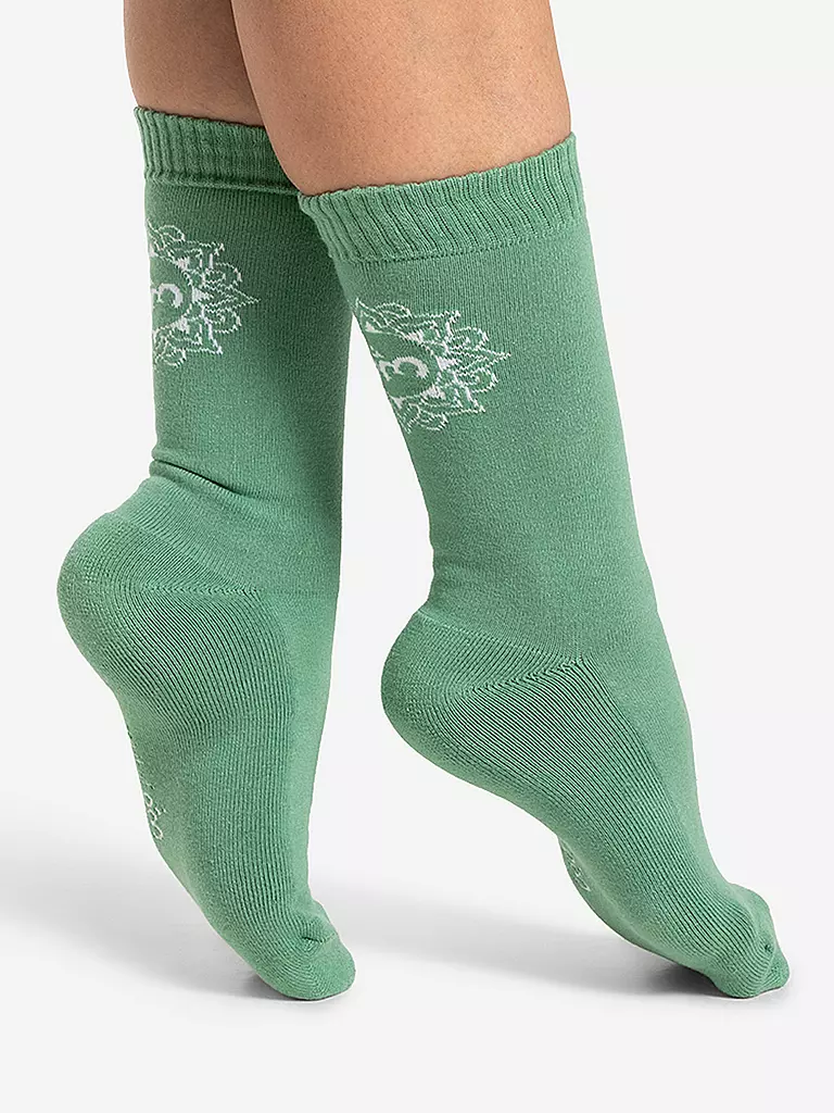 THE SPIRIT OF OM | Damen Socken Padu | hellgrün