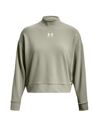 UNDER ARMOUR | Damen Sweater UA Rival Terry Mock Crew