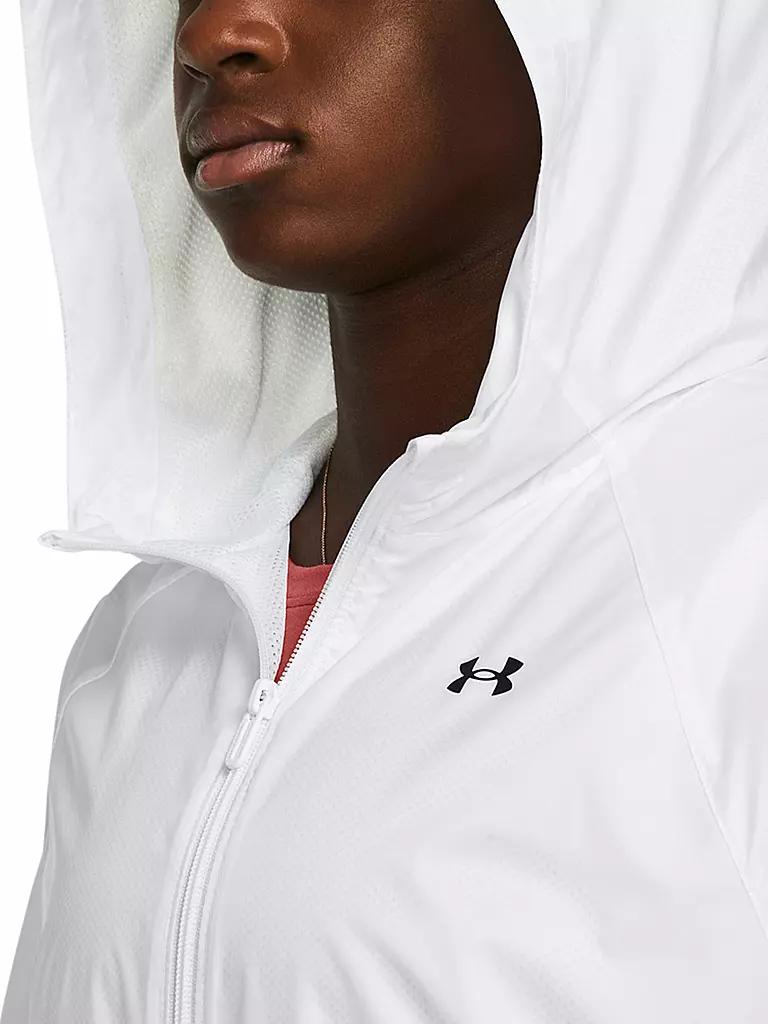 UNDER ARMOUR | Damen Fitnessjacke UA SportStyle Windbreaker | weiss