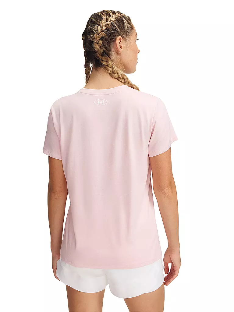 UNDER ARMOUR | Damen Fitnessshirt UA Tech™ Twist  | rosa