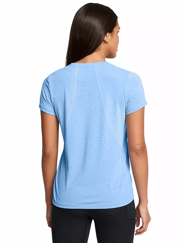 UNDER ARMOUR | Damen Fitnessshirt Vanish Seamless Loose | blau