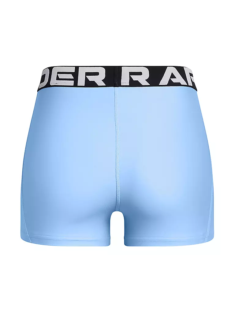 UNDER ARMOUR | Damen Fitnessshort HeatGear®  | hellblau