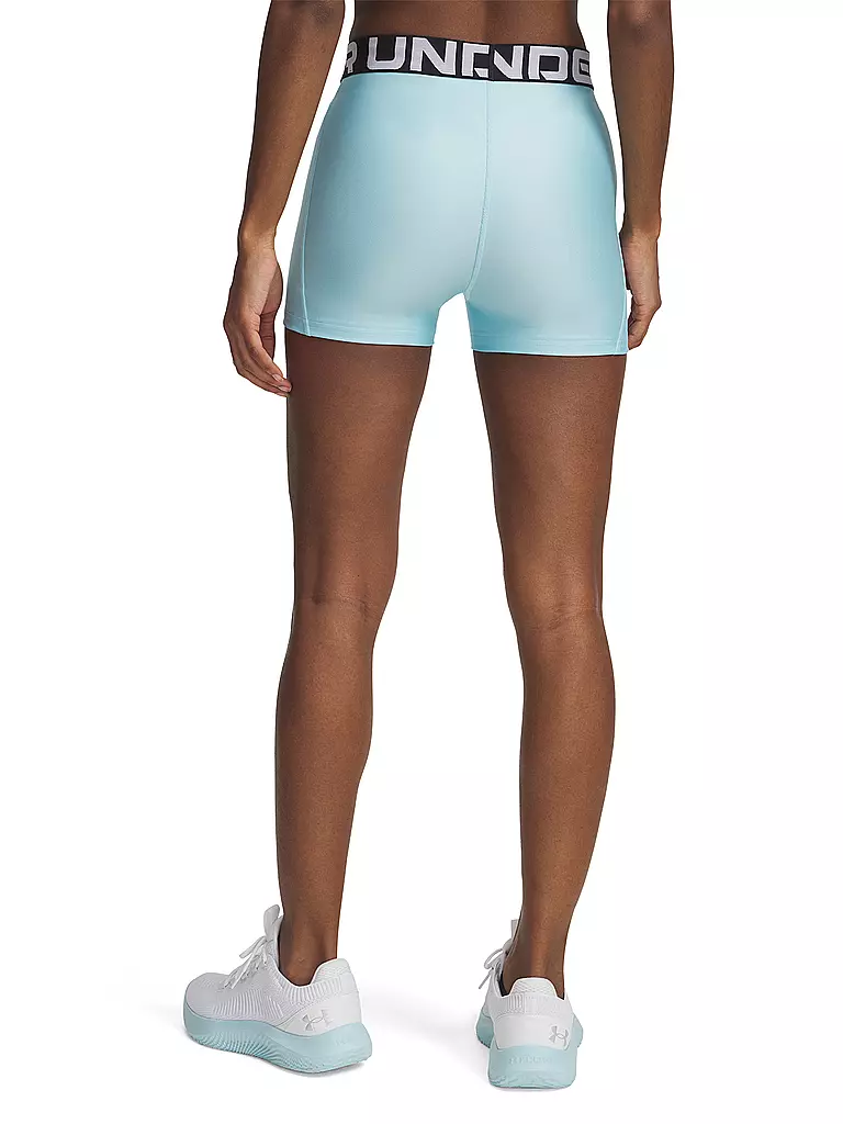 UNDER ARMOUR | Damen Fitnessshort HeatGear®  | hellblau