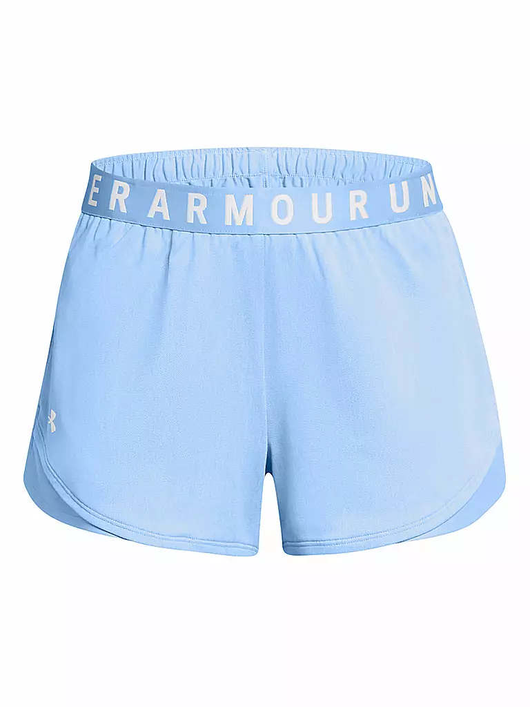 UNDER ARMOUR | Damen Fitnessshort UA Play Up 3.0 Twist | hellblau