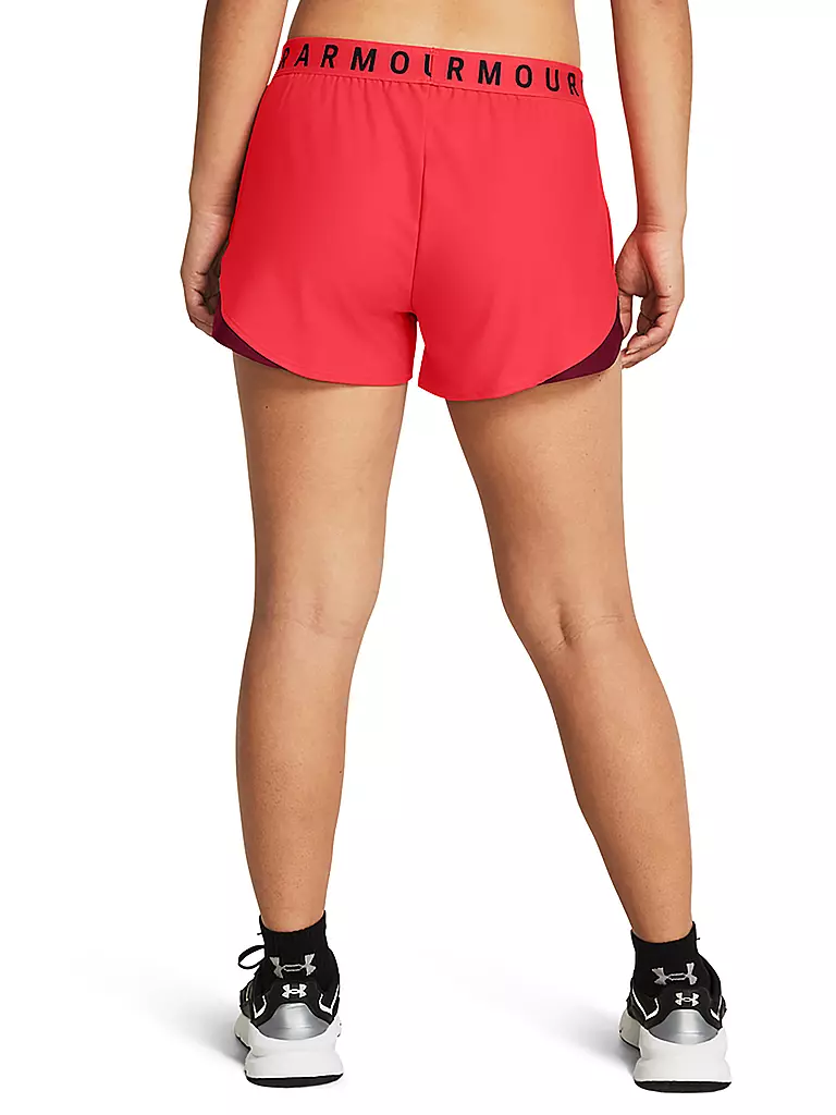 UNDER ARMOUR | Damen Fitnessshort UA Play Up 3.0 | schwarz