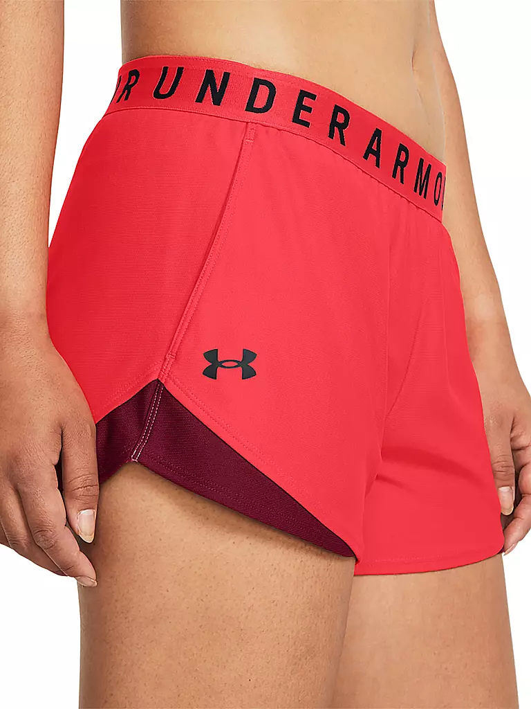 UNDER ARMOUR | Damen Fitnessshort UA Play Up 3.0 | schwarz