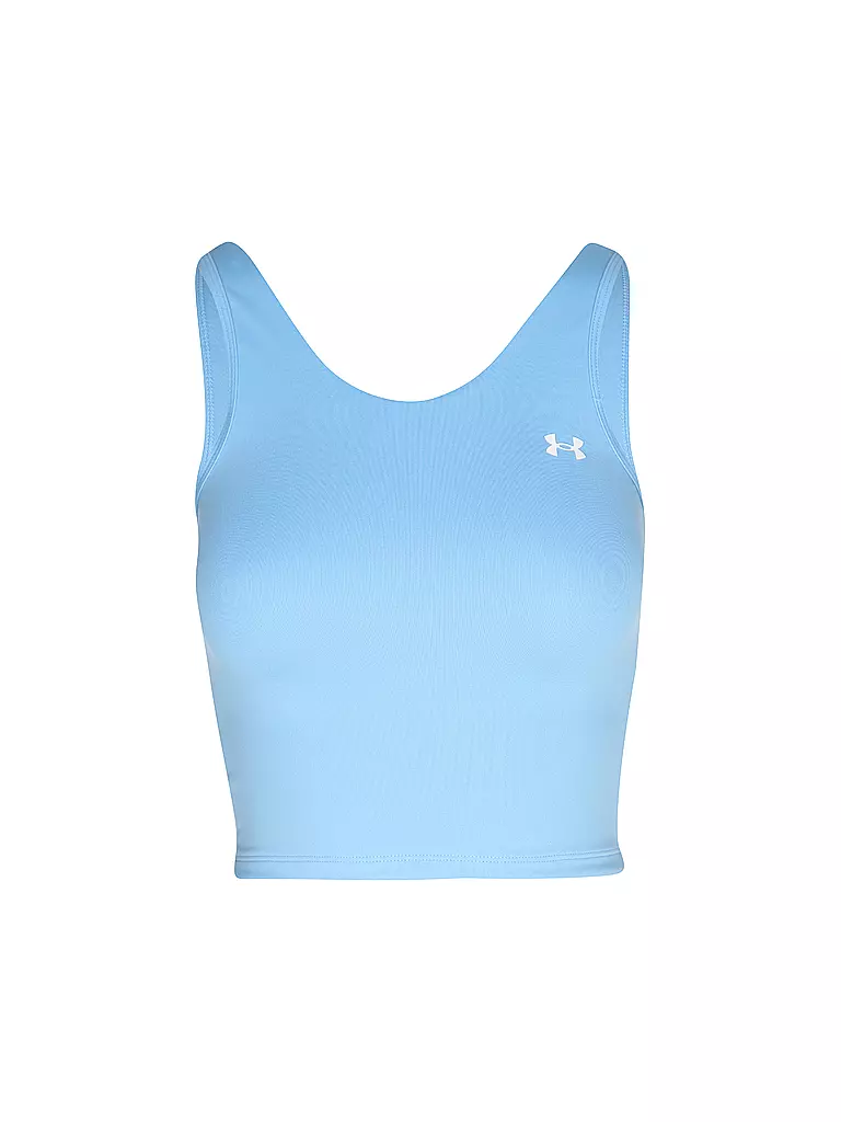 UNDER ARMOUR | Damen Fitnesstank Crop Motion | hellblau