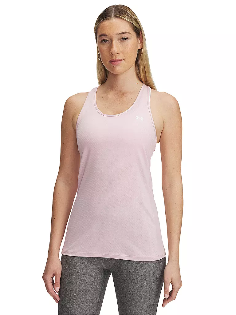 UNDER ARMOUR | Damen Fitnesstank HeatGear® Armour Racer | rosa