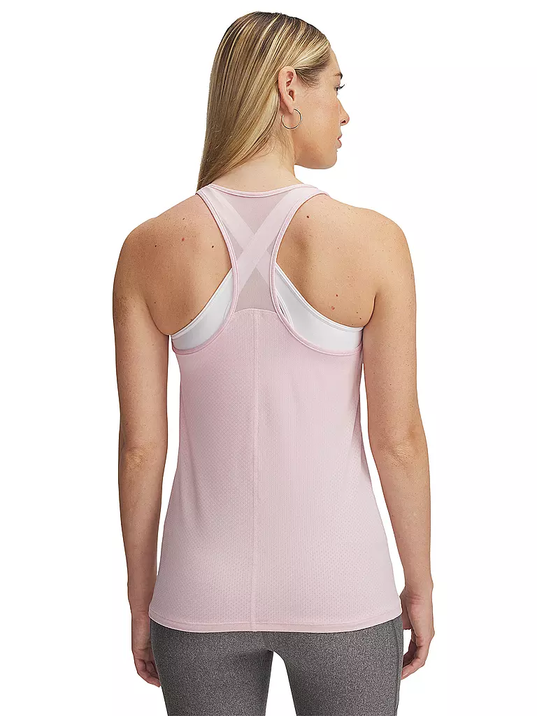 UNDER ARMOUR | Damen Fitnesstank HeatGear® Armour Racer | rosa