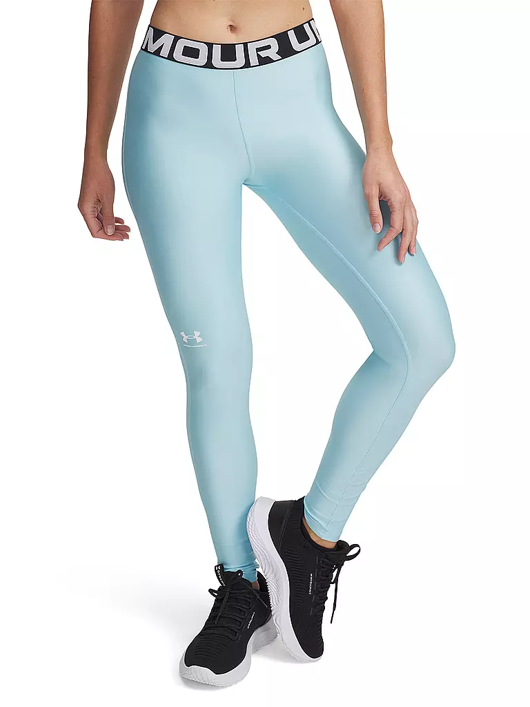 UNDER ARMOUR | Damen Fitnesstight HeatGear® Authentics | hellblau