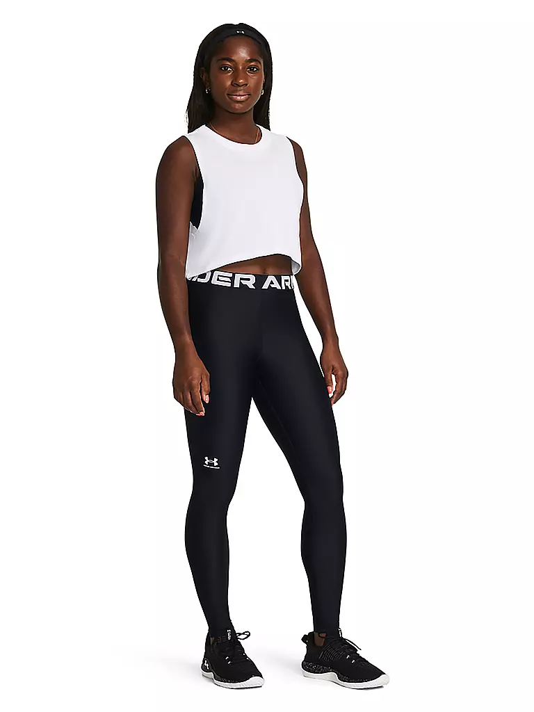 UNDER ARMOUR | Damen Fitnesstight HeatGear® Authentics | schwarz