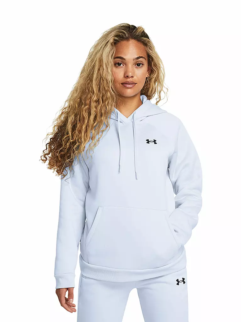 UNDER ARMOUR | Damen Hoodie Armour Fleece | hellblau