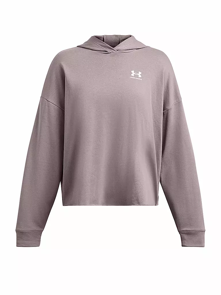 UNDER ARMOUR | Damen Hoodie UA Rival Terry Oversize | grau