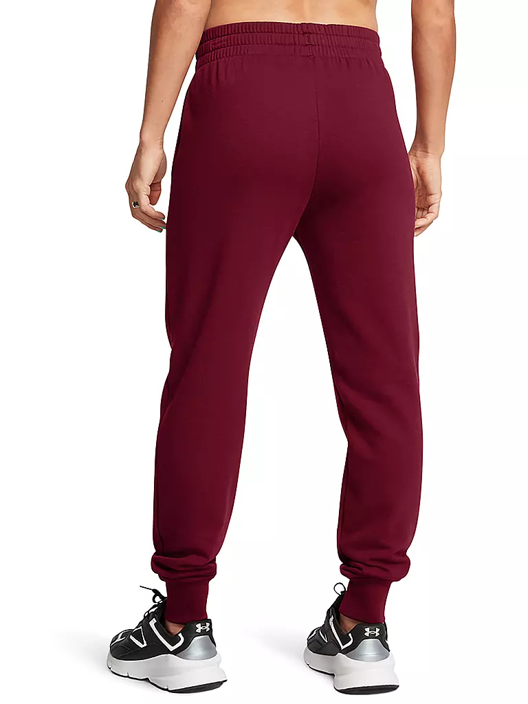 UNDER ARMOUR | Damen Jogginghose UA Rival Fleece | dunkelrot