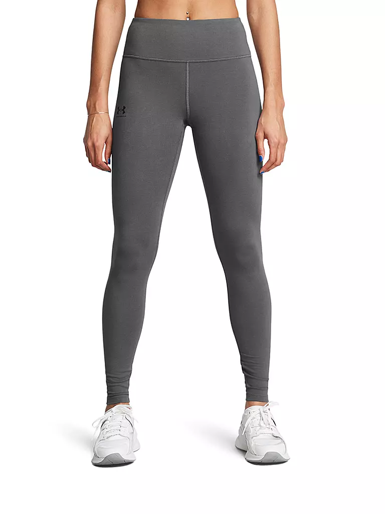 UNDER ARMOUR | Damen Legging UA Rival  | grau