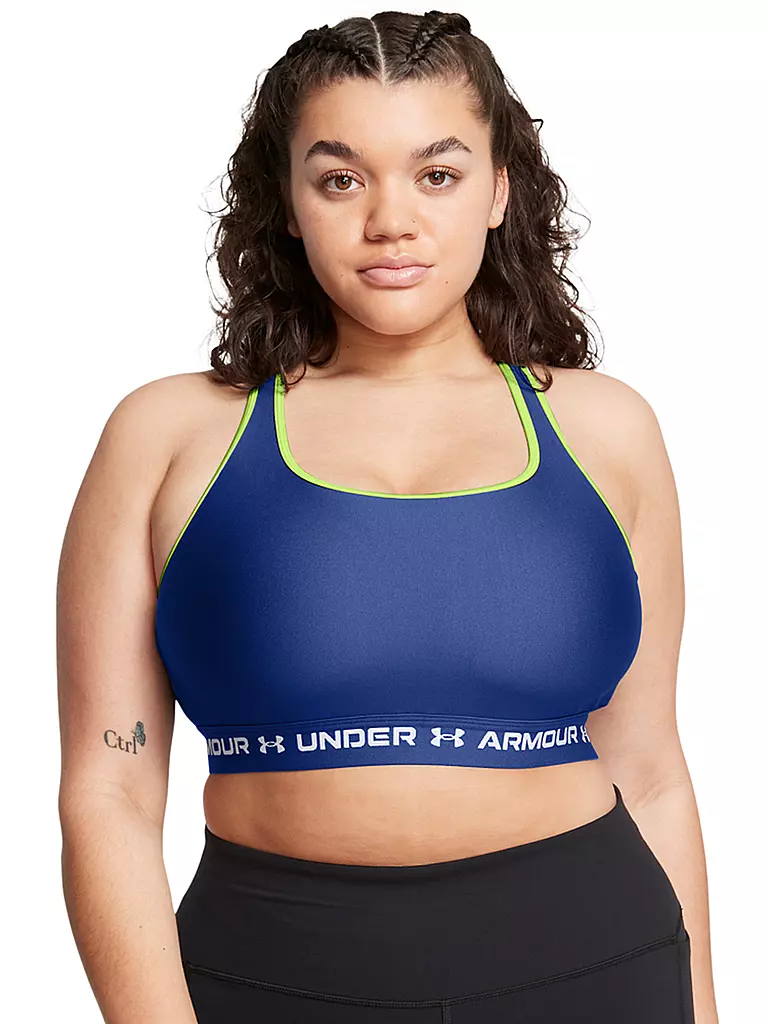 UNDER ARMOUR | Damen Sport-BH Armour® Crossback Medium Support | dunkelblau