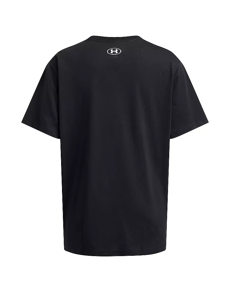 UNDER ARMOUR | Damen T-Shirt UA BF Oversized Logo | schwarz