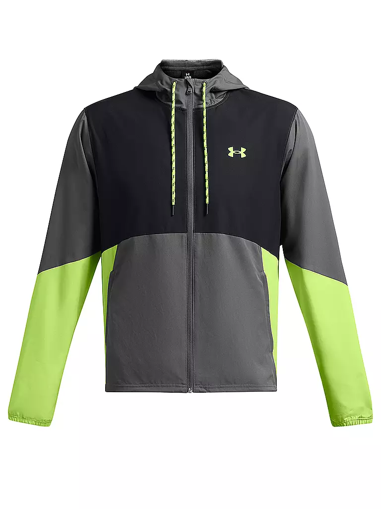 UNDER ARMOUR | Herren Fitnessjacke UA Legacy Windbreaker  | grau