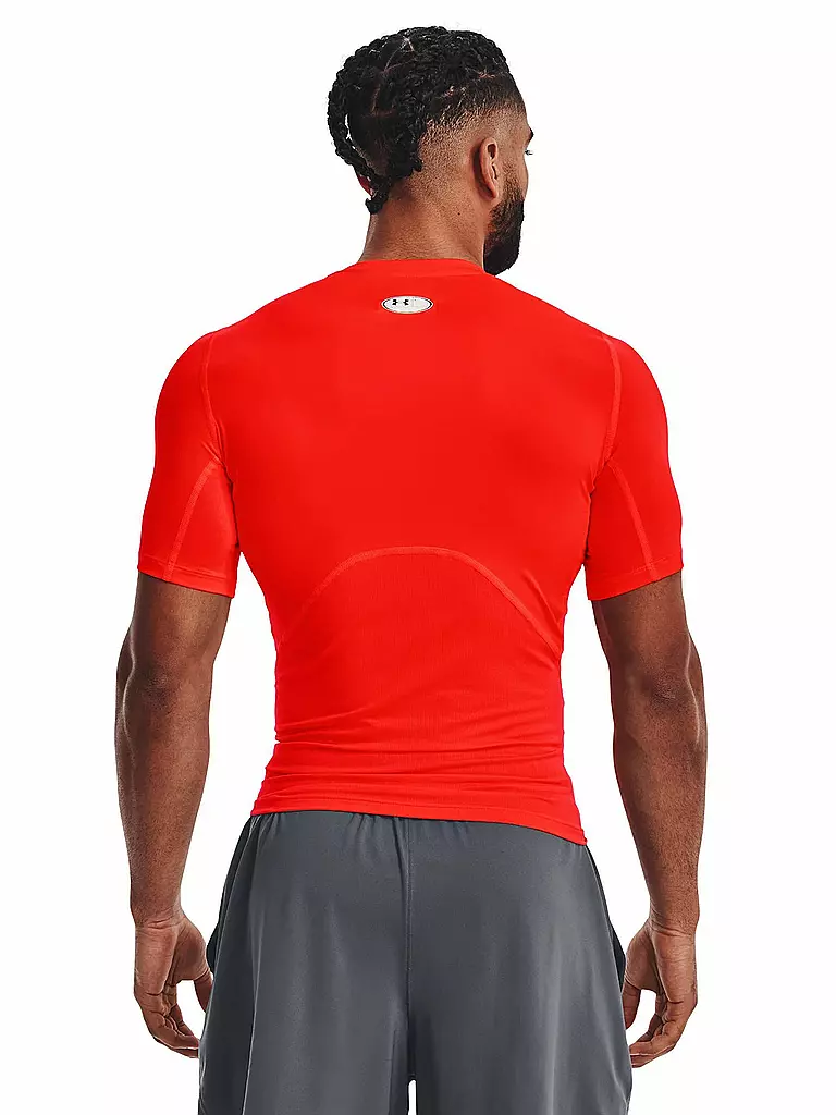 UNDER ARMOUR | Herren Fitnessshirt HeatGear® Armour | rot