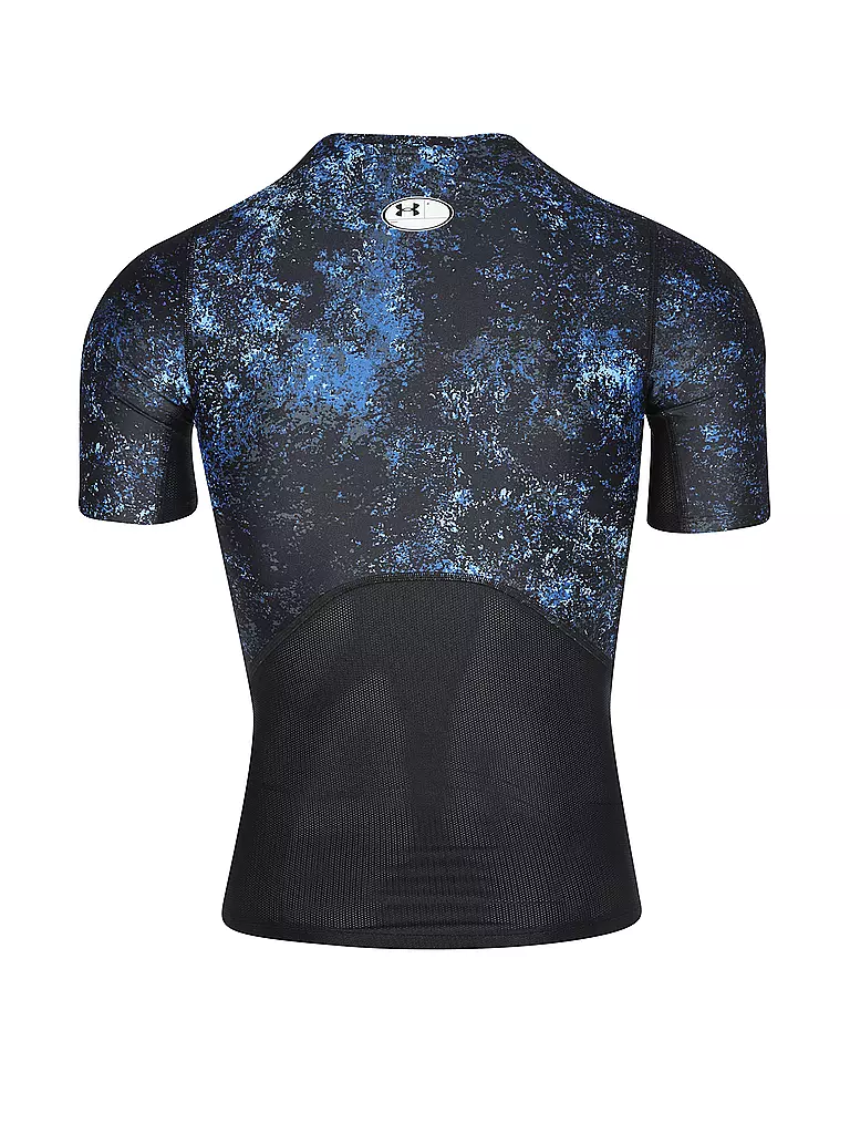 UNDER ARMOUR | Herren Fitnessshirt HeatGear® Iso-Chill Graphic | dunkelblau