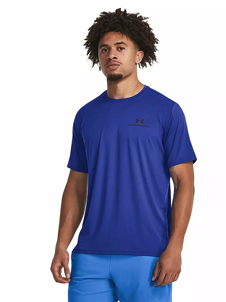 UNDER ARMOUR | Herren Fitnessshirt UA Rush Energy SS | blau