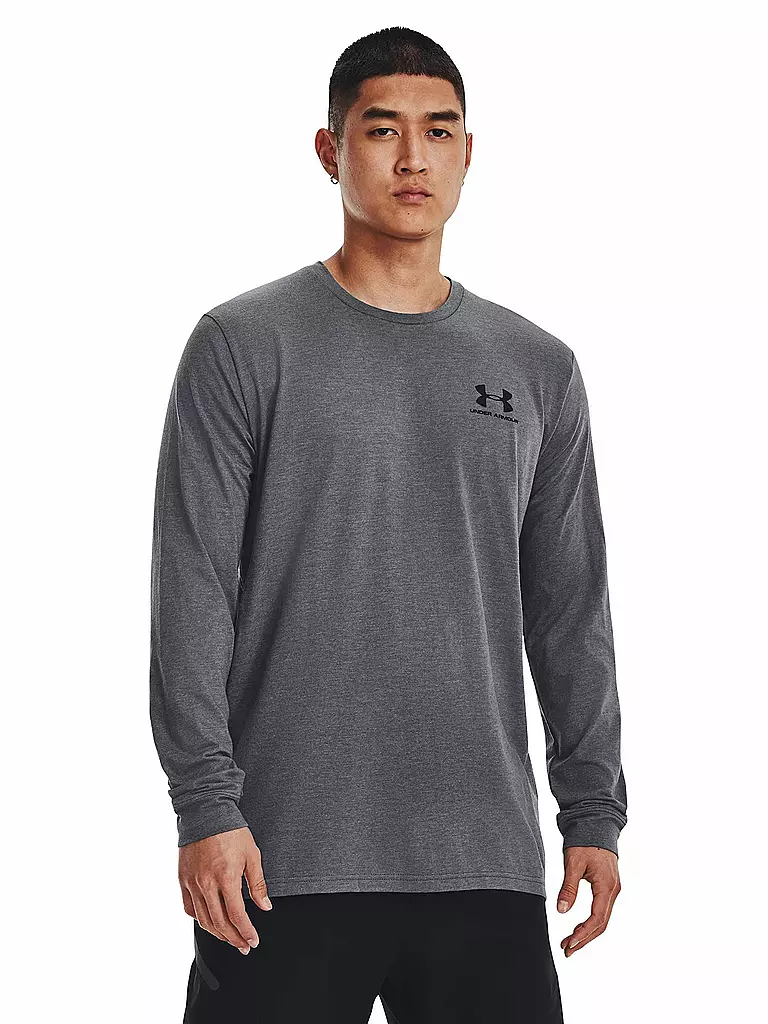 UNDER ARMOUR | Herren Fitnessshirt UA Sportstyle  | grau