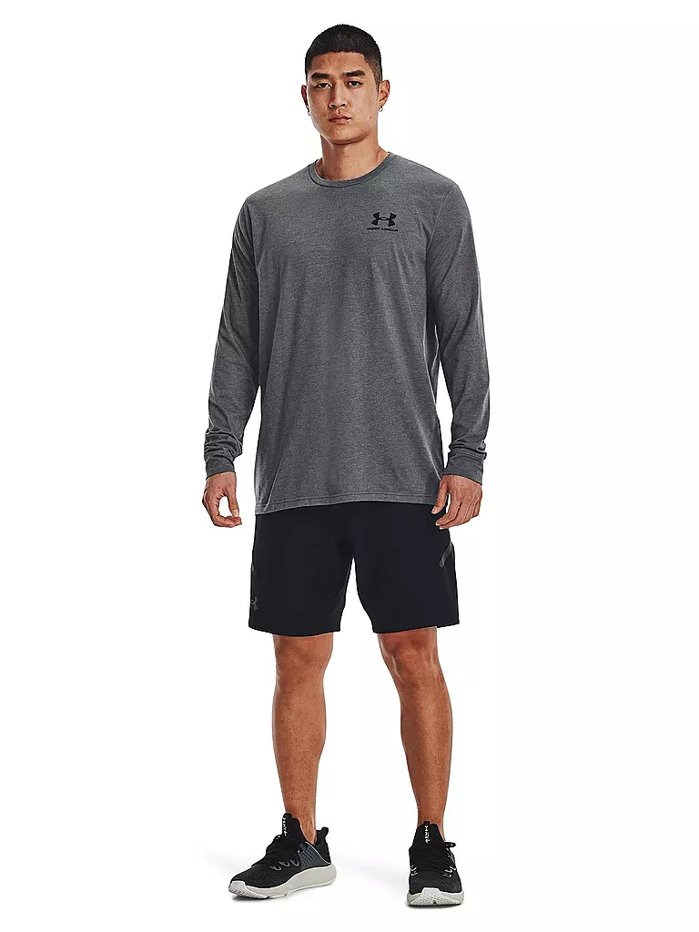 UNDER ARMOUR | Herren Fitnessshirt UA Sportstyle  | grau