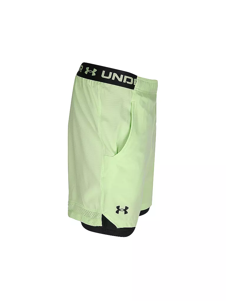 UNDER ARMOUR | Herren Fitnessshort UA Vanish Woven 2-in-1 | grün