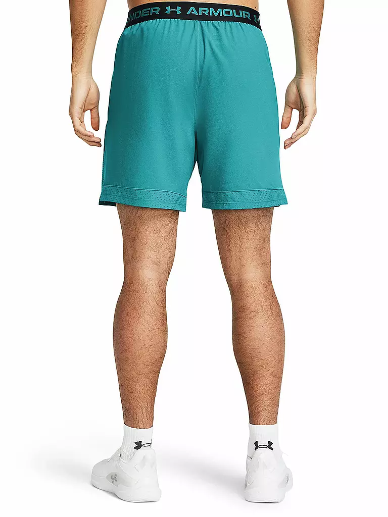 UNDER ARMOUR | Herren Fitnessshort UA Vanish Woven 6" Graphic  | türkis