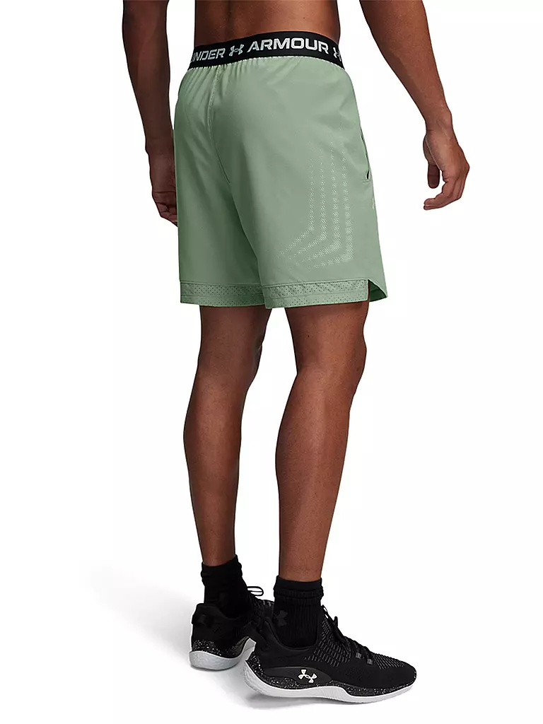 UNDER ARMOUR | Herren Fitnessshort Vanish Woven Graphic STS 6in | olive