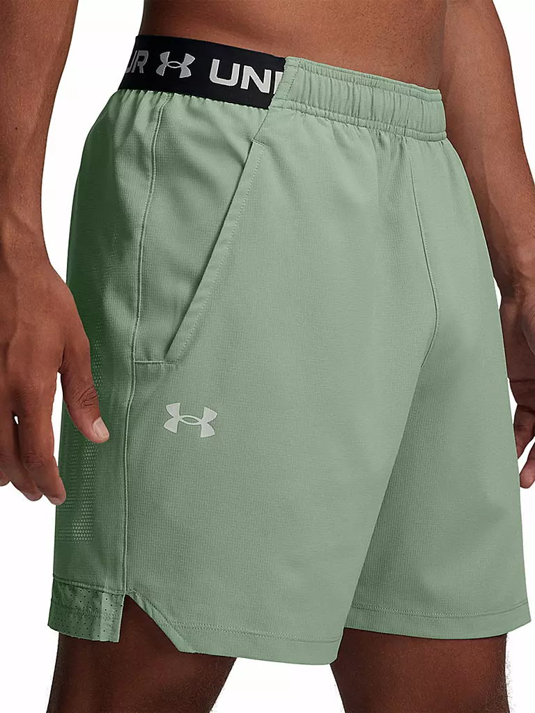 UNDER ARMOUR | Herren Fitnessshort Vanish Woven Graphic STS 6in | olive