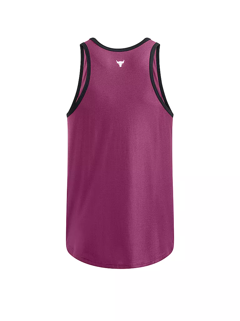 UNDER ARMOUR | Herren Fitnesstank The Rock Mesh | beere