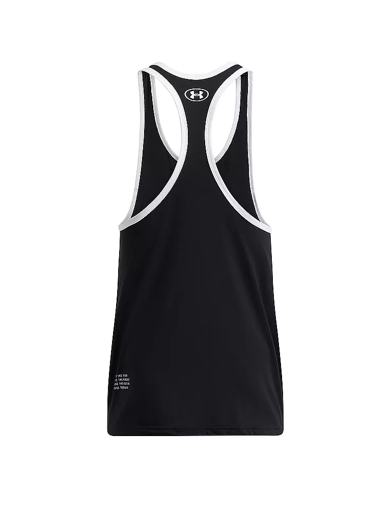 UNDER ARMOUR | Herren Fitnesstank The Rock Racer | grau