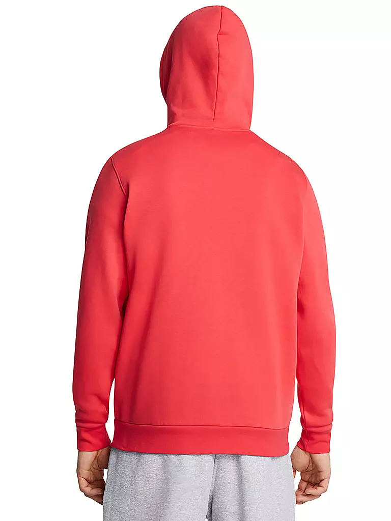 UNDER ARMOUR | Herren Hoodie UA Essential Fleece | rot