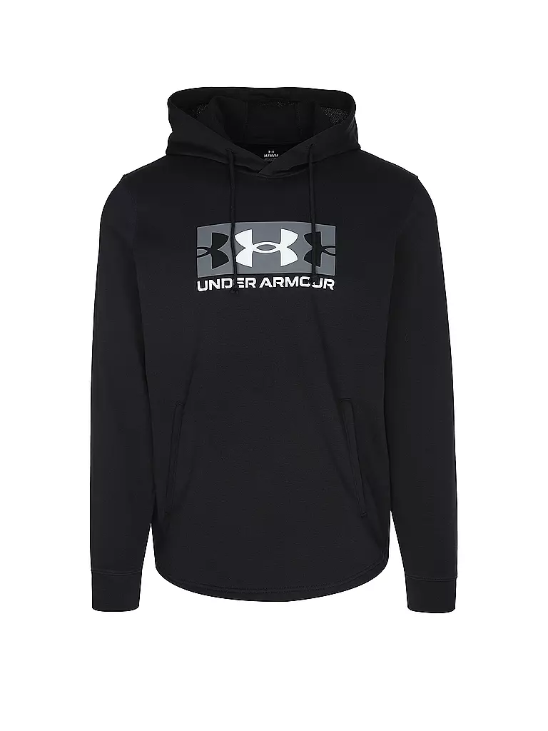 UNDER ARMOUR | Herren Hoodie UA Rival French Terry Logo | schwarz