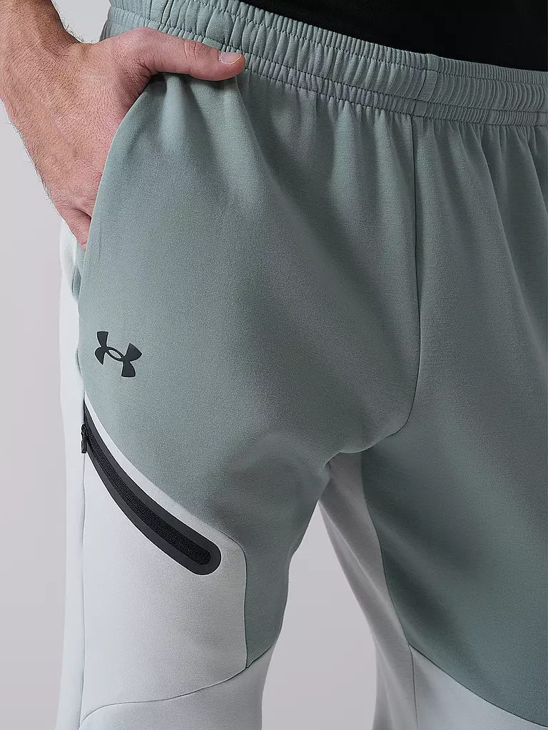 UNDER ARMOUR | Herren Jogginghose Unstoppable | olive