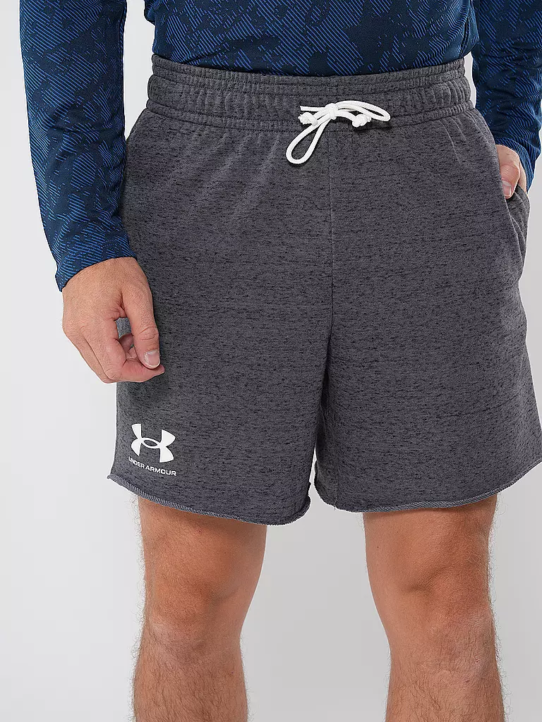 UNDER ARMOUR | Herren Short UA Rival French Terry | schwarz