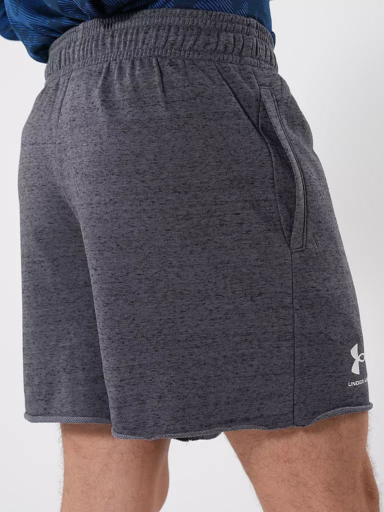 UNDER ARMOUR | Herren Short UA Rival French Terry | schwarz