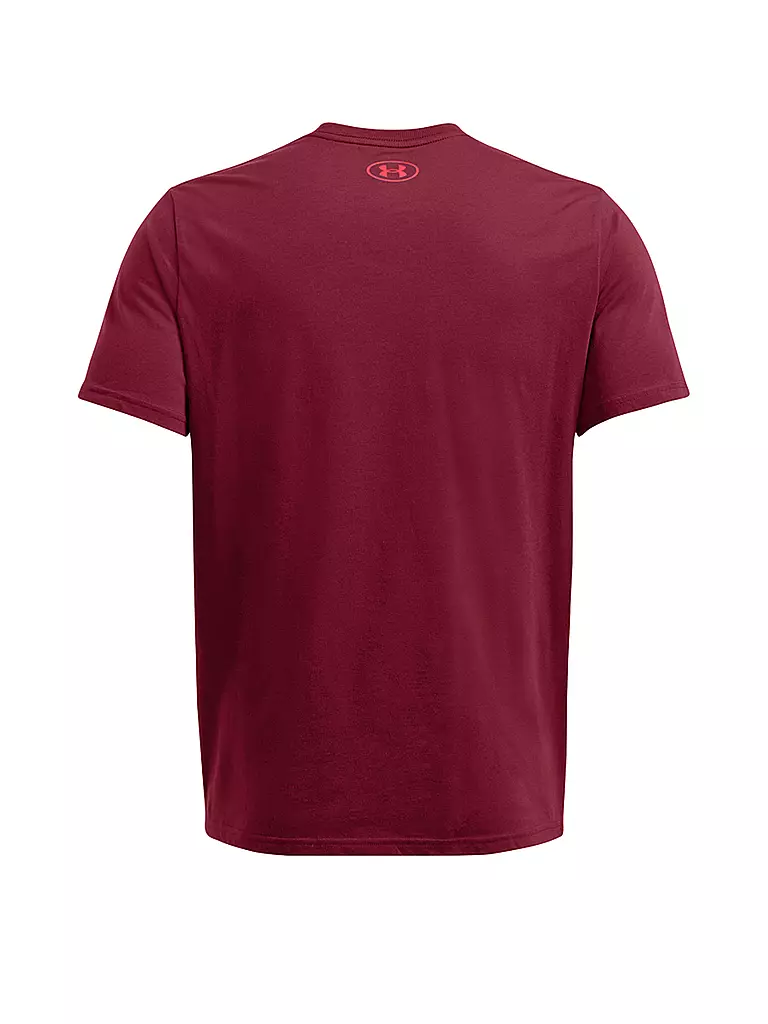 UNDER ARMOUR | Herren T-Shirt UA Foundation | dunkelrot